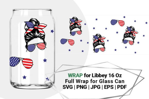 American Mom SVG: Graphics for Crafts & Mugs