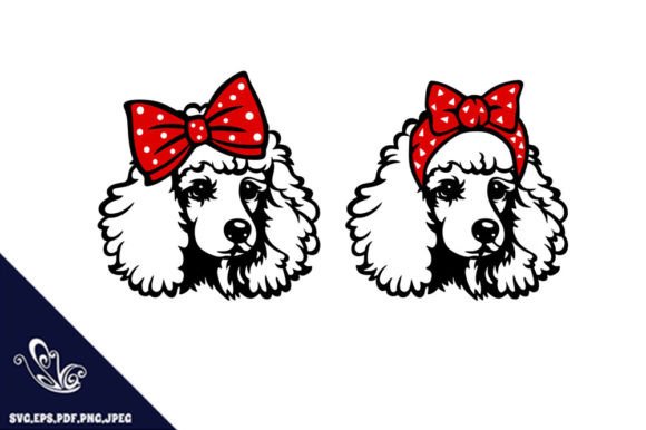 Cute Poodle Mom SVG: Graphics for Crafts