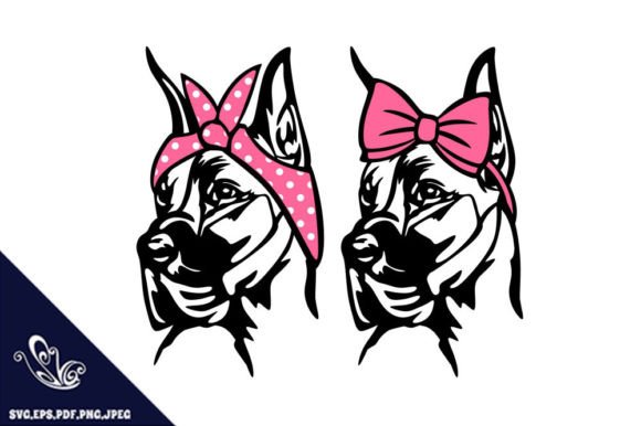 Great Dane Mom SVG: Graphics for Crafts & Brands
