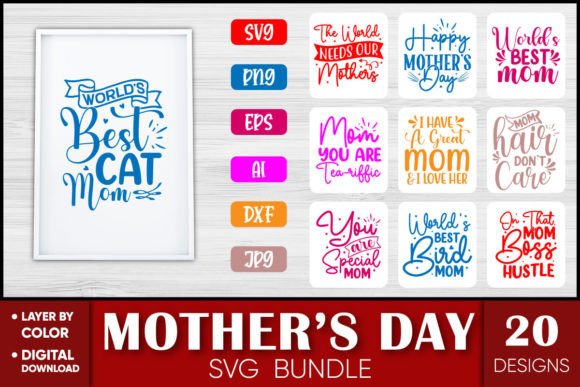 Mom SVG Bundle Review: A Designer's Take on Mother's Day Files