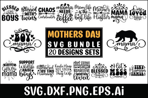 Mother's Day Graphics for Crafts: A Bundle Review