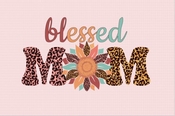 Mother's Day Sunflower Mom SVG for Crafts and Graphics