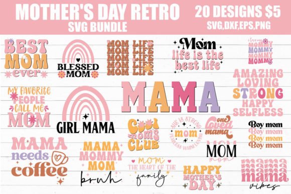 Retro Mom Graphics for Crafts: A Maker's Review