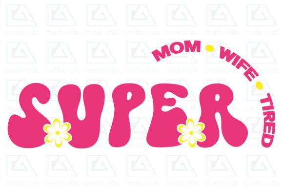 Retro Mom SVG for Crafts and Graphics Review