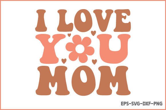 Retro Mom SVG: Graphics for Crafts & Branding