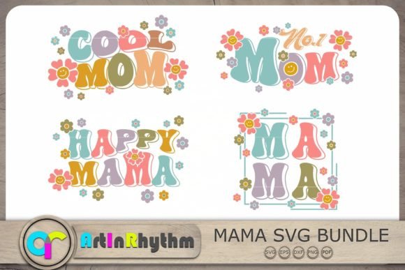 Retro Mom SVGs: Essential Graphics for Crafts