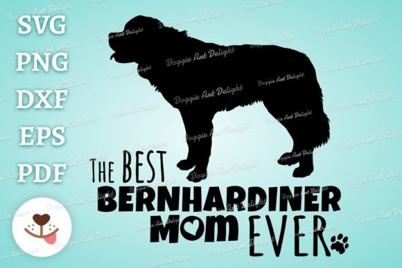 The Best Bernhardiner Mom Svg Png Cut