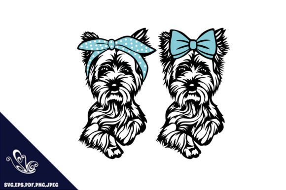 Yorkshire Terrier Mom SVG: Graphics for Crafts